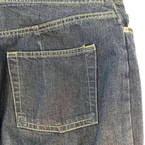 OLD NAVY Vintage Y2K Knee Length Denim Skirt • 10 • medium wash blue - Picture 5 of 8